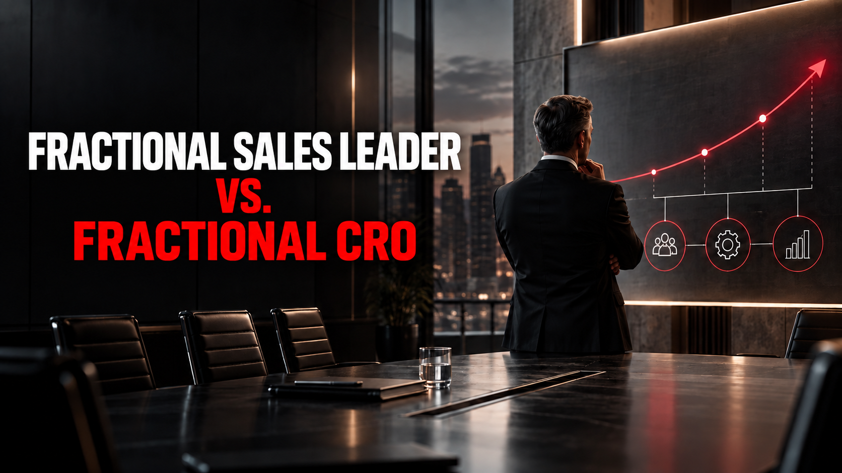 Fractional sales leader versus fractional CRO comparison for CEOs choosing the right sales leadership